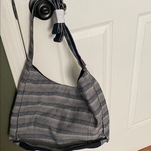 Thirty-One Woven Stripe Hobo Bag